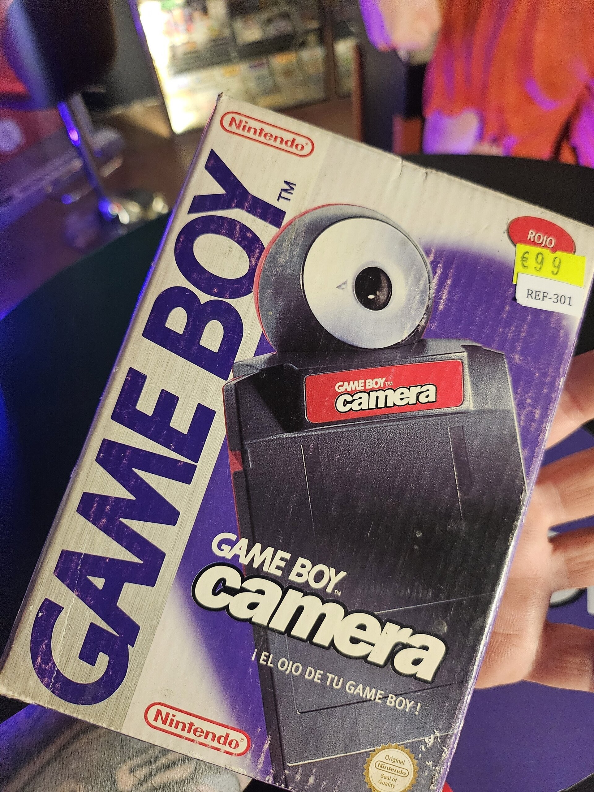 CAMARA AZUL GAMEBOY + CAJA + INSTRUCIONES - 1