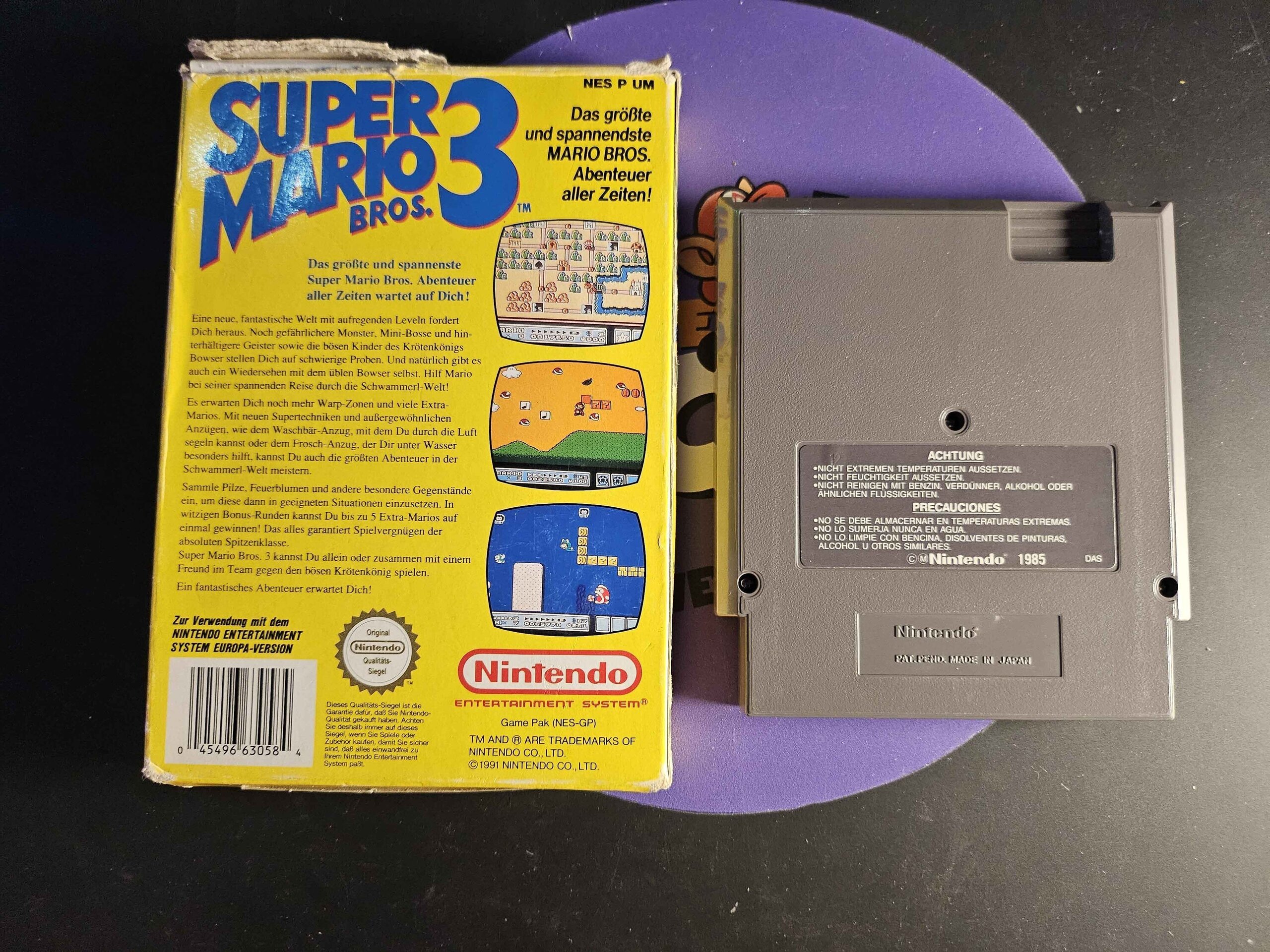 VIDEOJUEGO SUPER MARIO BROS 3 - 2