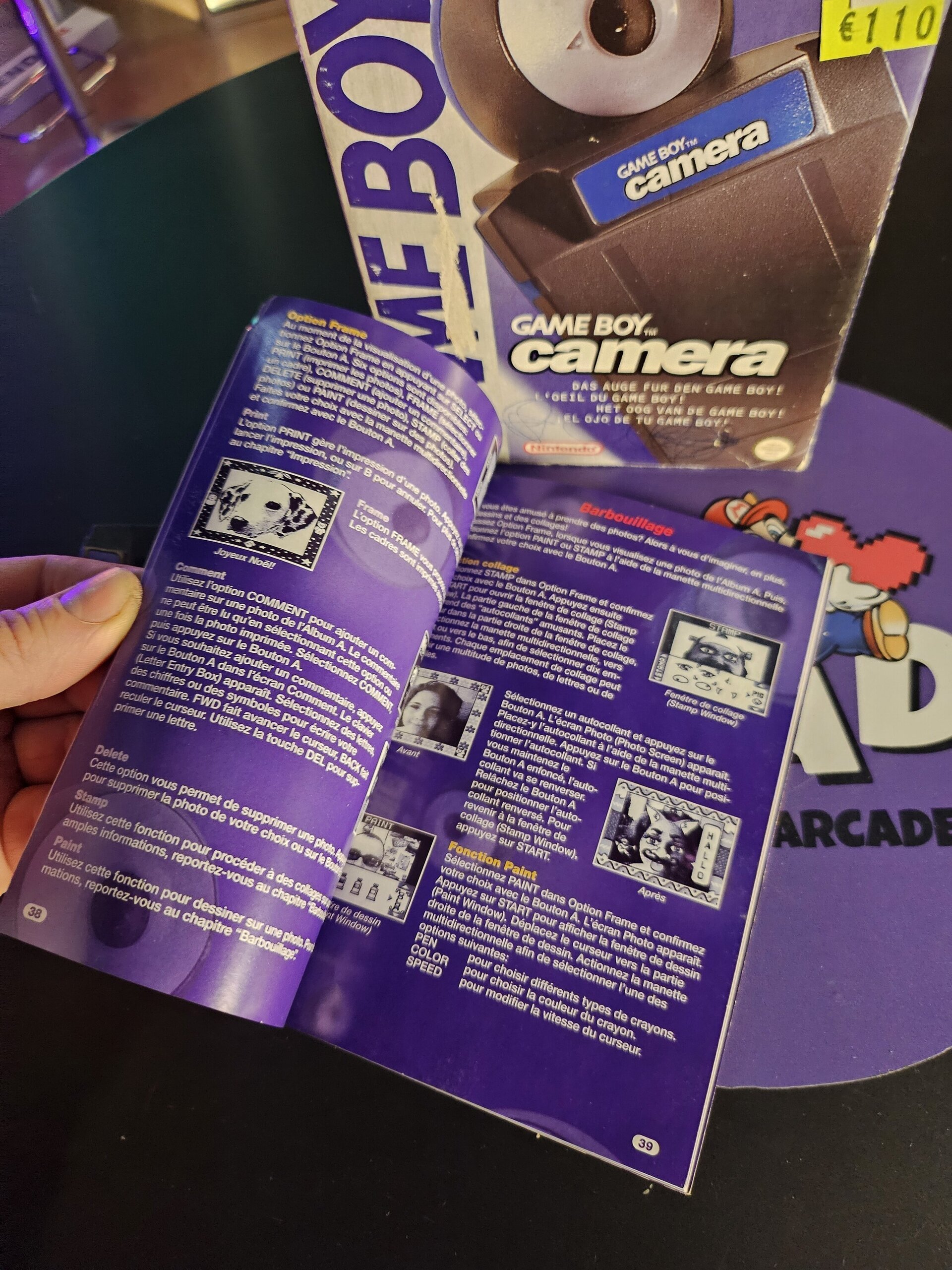 CAMARA AZUL GAMEBOY + CAJA + INSTRUCIONES - 4