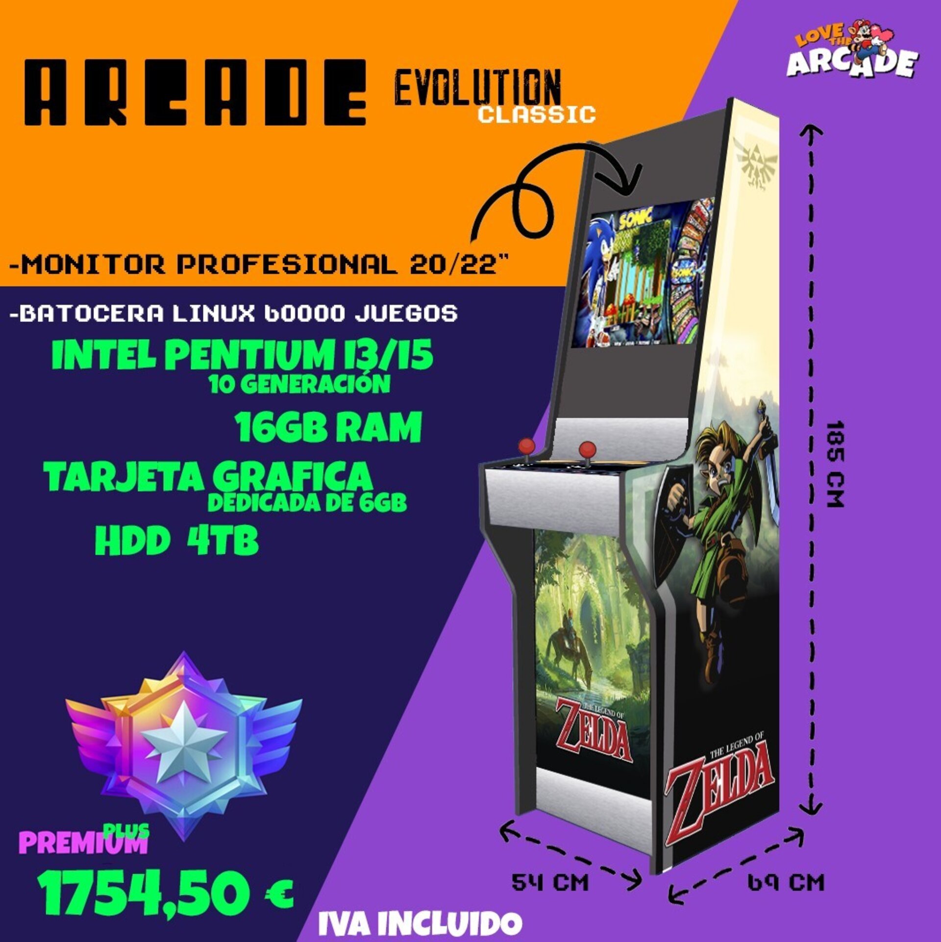 ARCADE EVOLUTION CLASSIC - 5