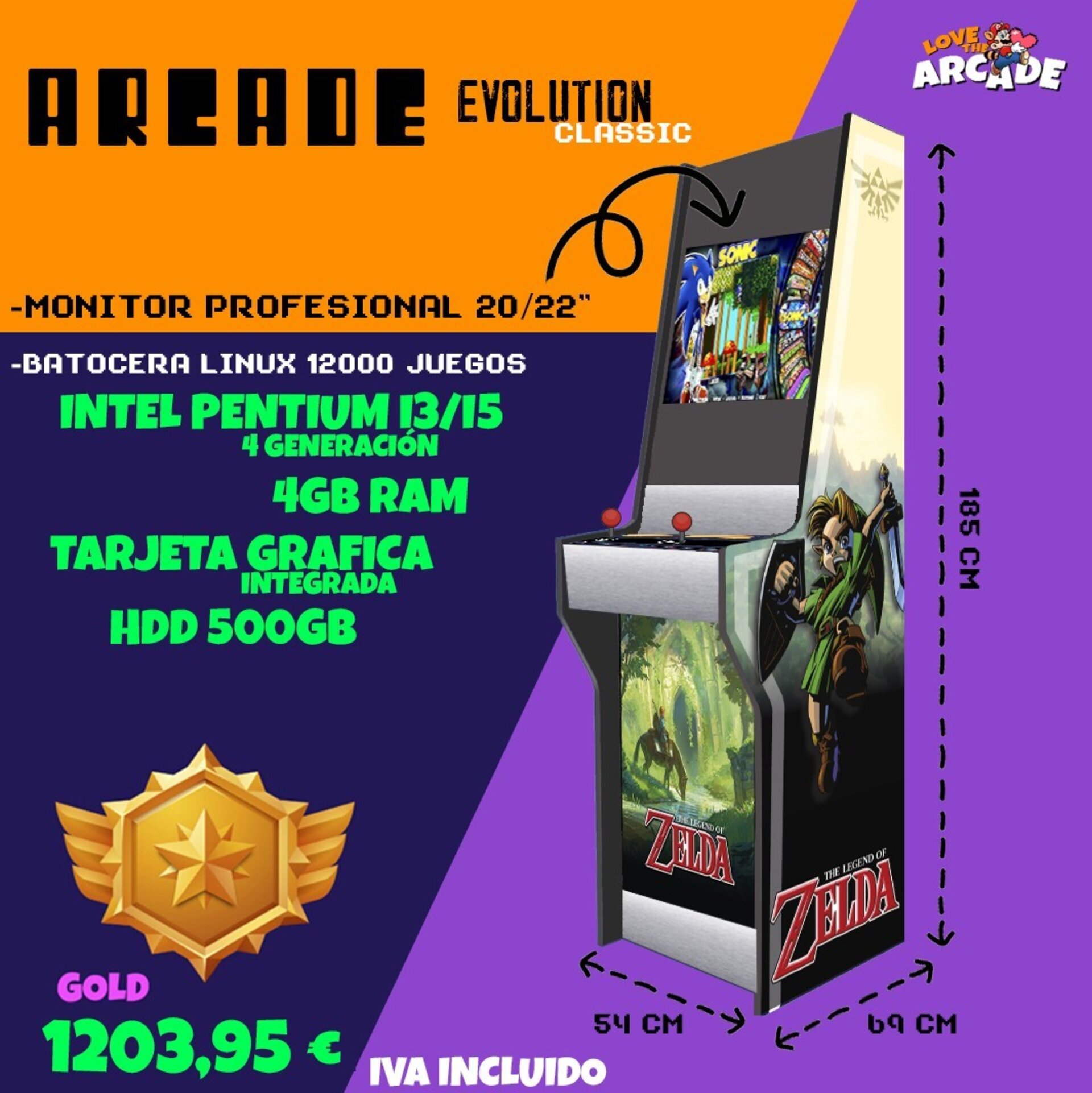 ARCADE EVOLUTION CLASSIC - 2