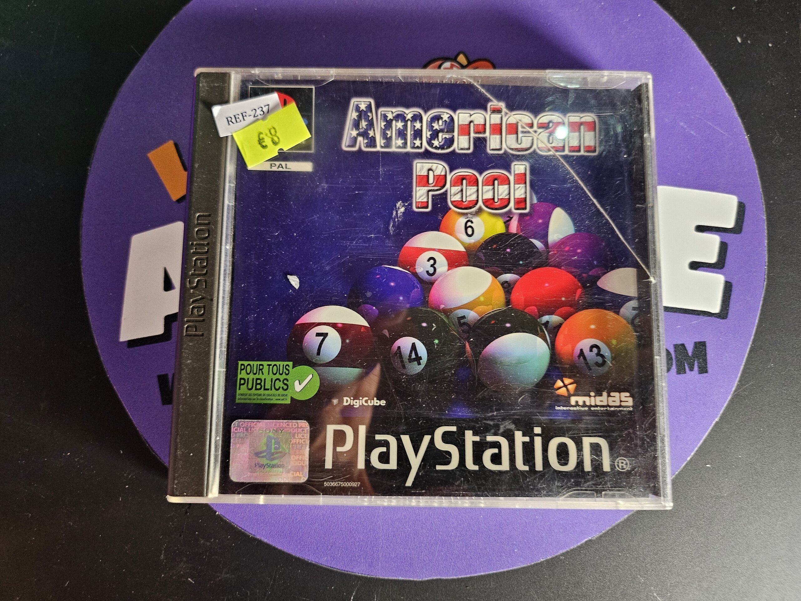 VIDEOJUEGO AMERICAN POOL - 1