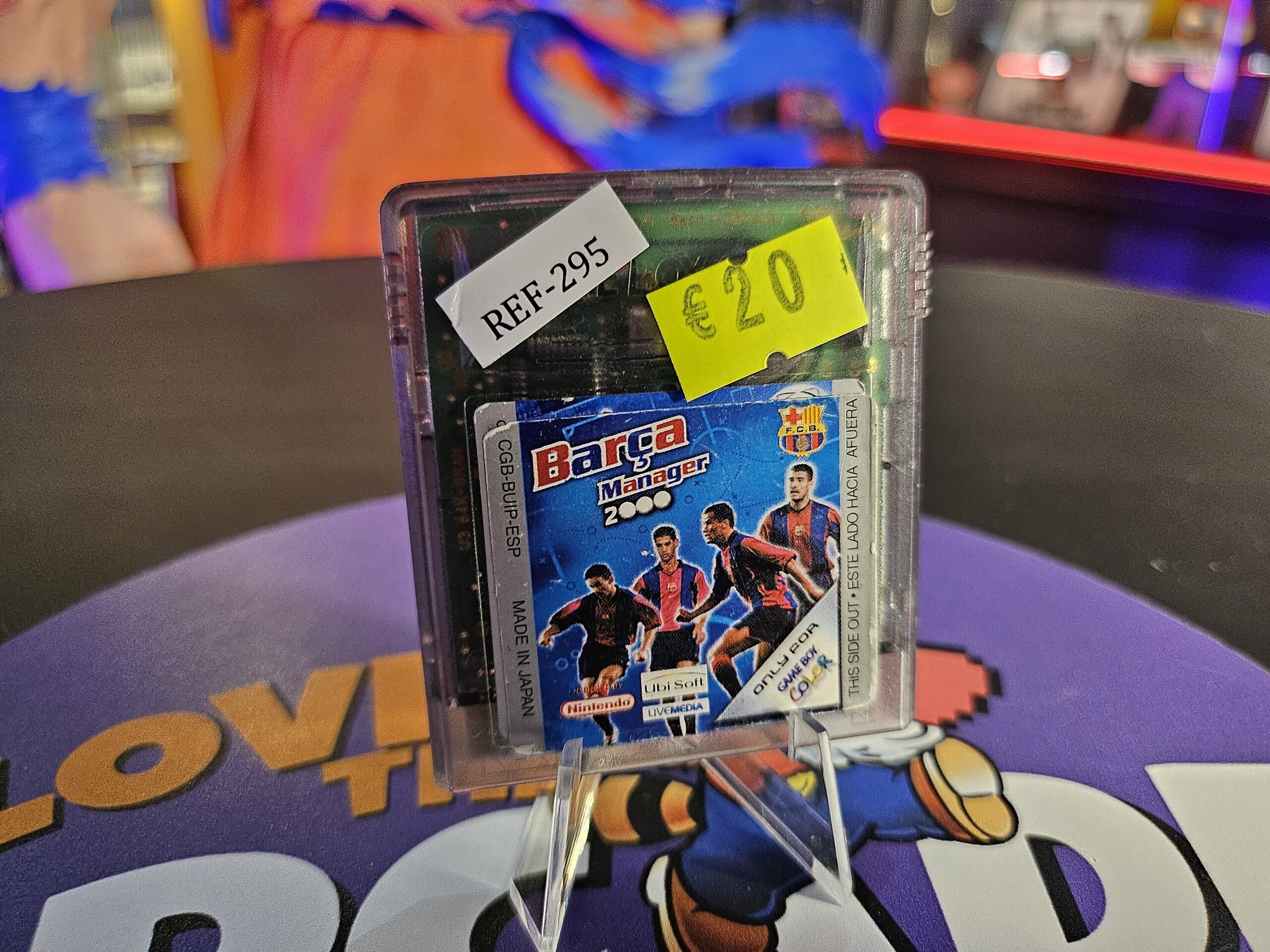 JUEGO GAMEBOY COLOR BARCA MANAGER - 1