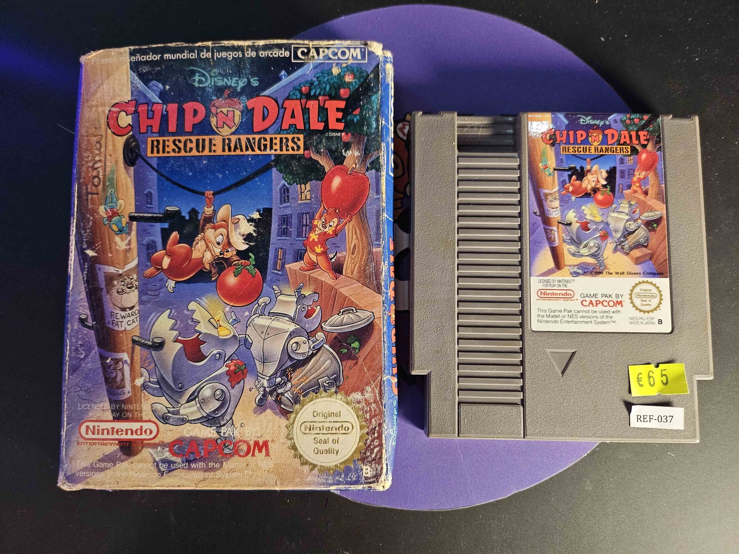 VIDEOJUEGO CHIP N DALE RESCUE RANGERS - 1