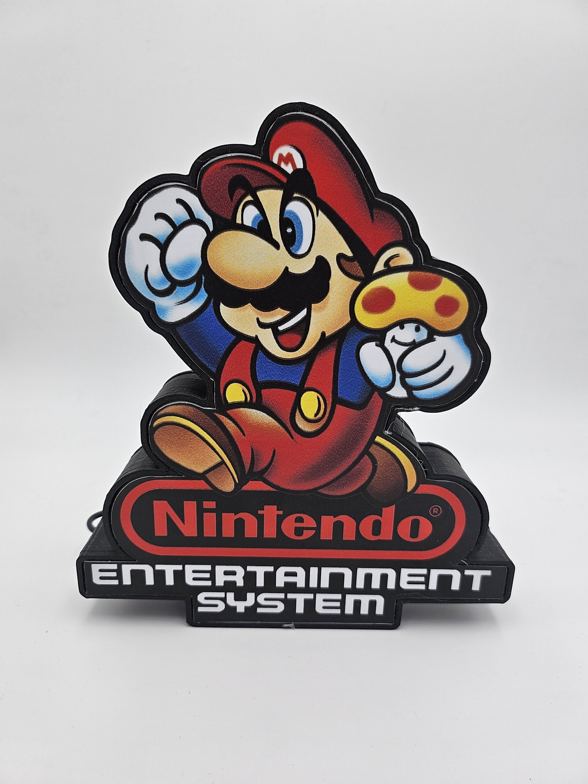 lampara retro SUPER MARIO BROS NES - 1