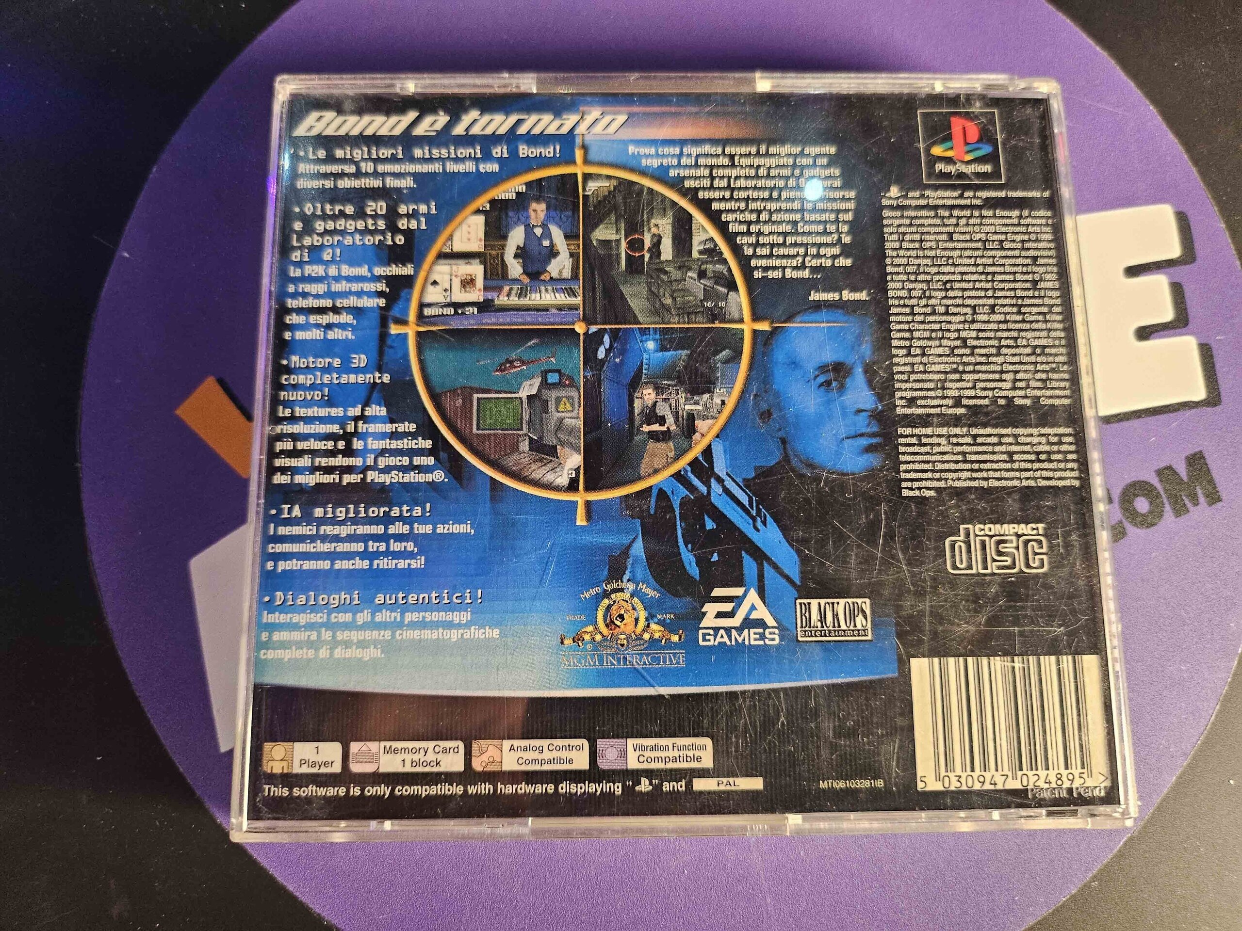 VIDEOJUEGO 007 THE WORLD IS NOT ENOUGH - 3
