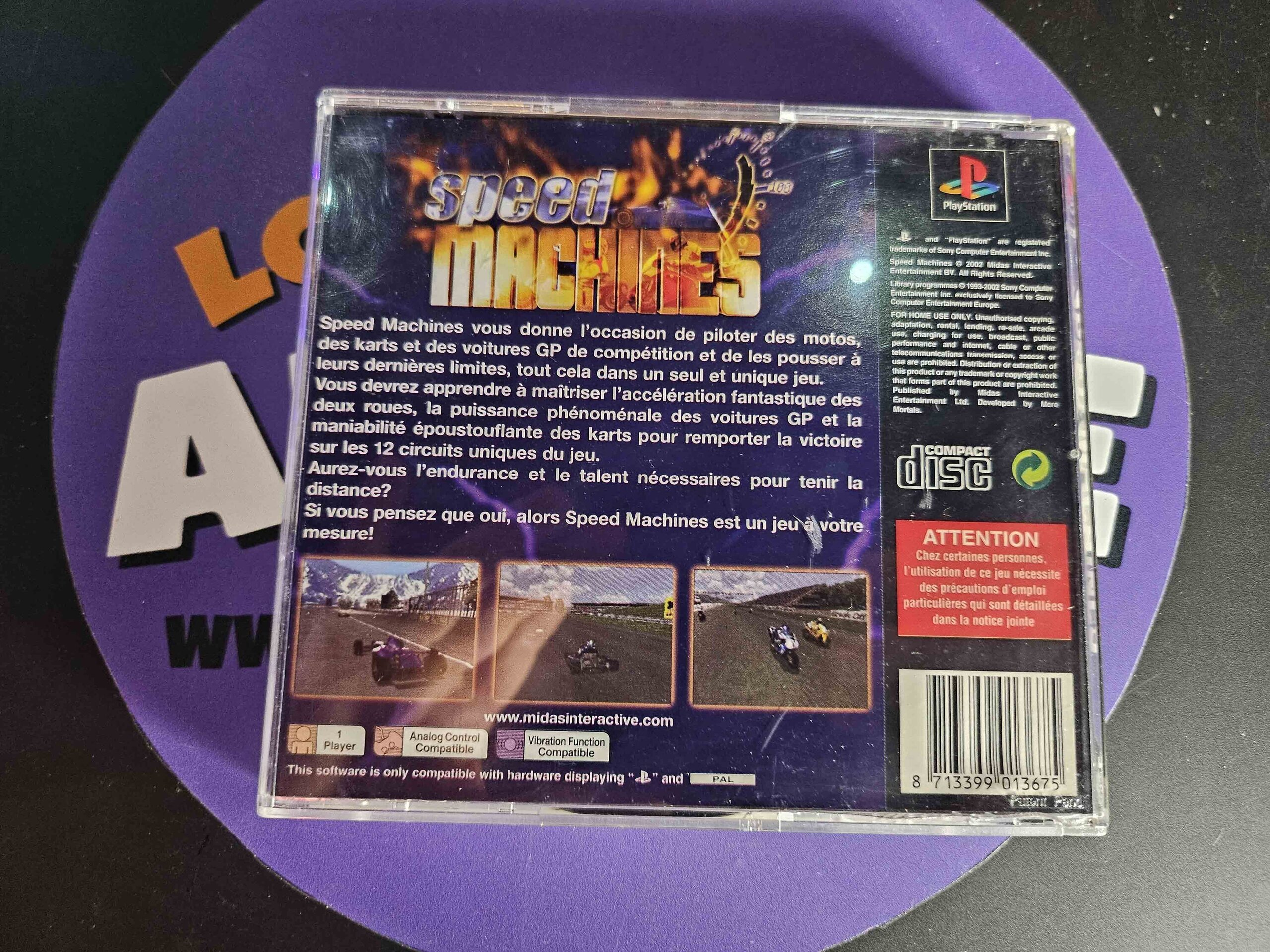 VIDEOJUEGO SPEED MACHINES - 2