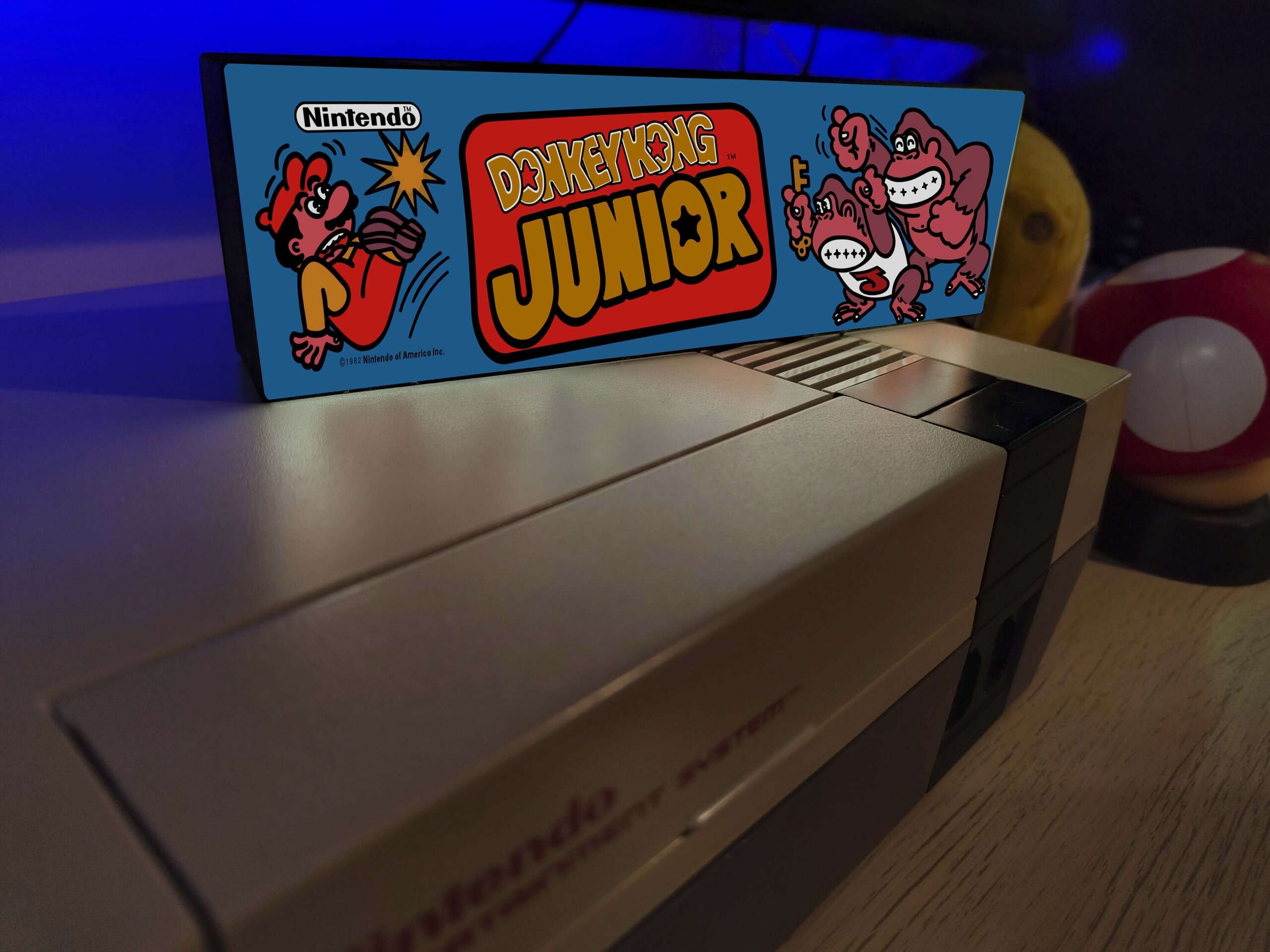 lampara retro marquesina DONKEY KONG JUNIOR - 1