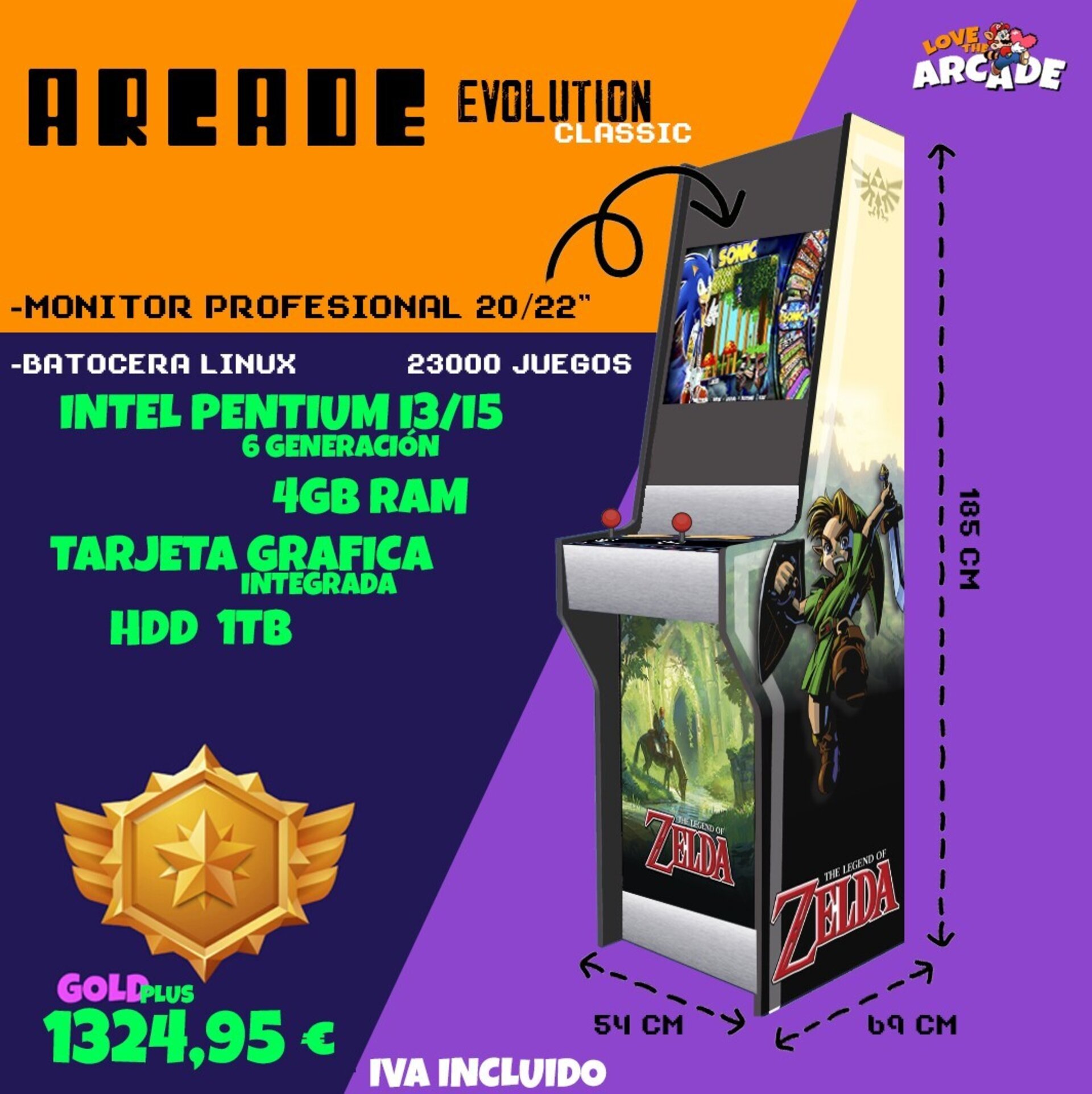 ARCADE EVOLUTION CLASSIC - 3