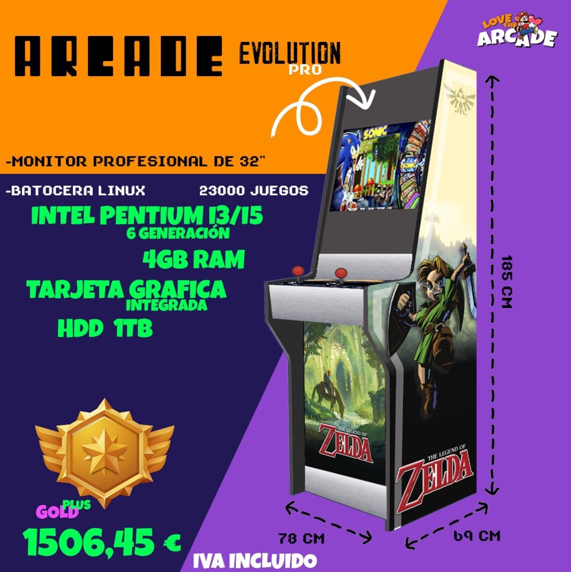 ARCADE EVOLUTION PRO - 3