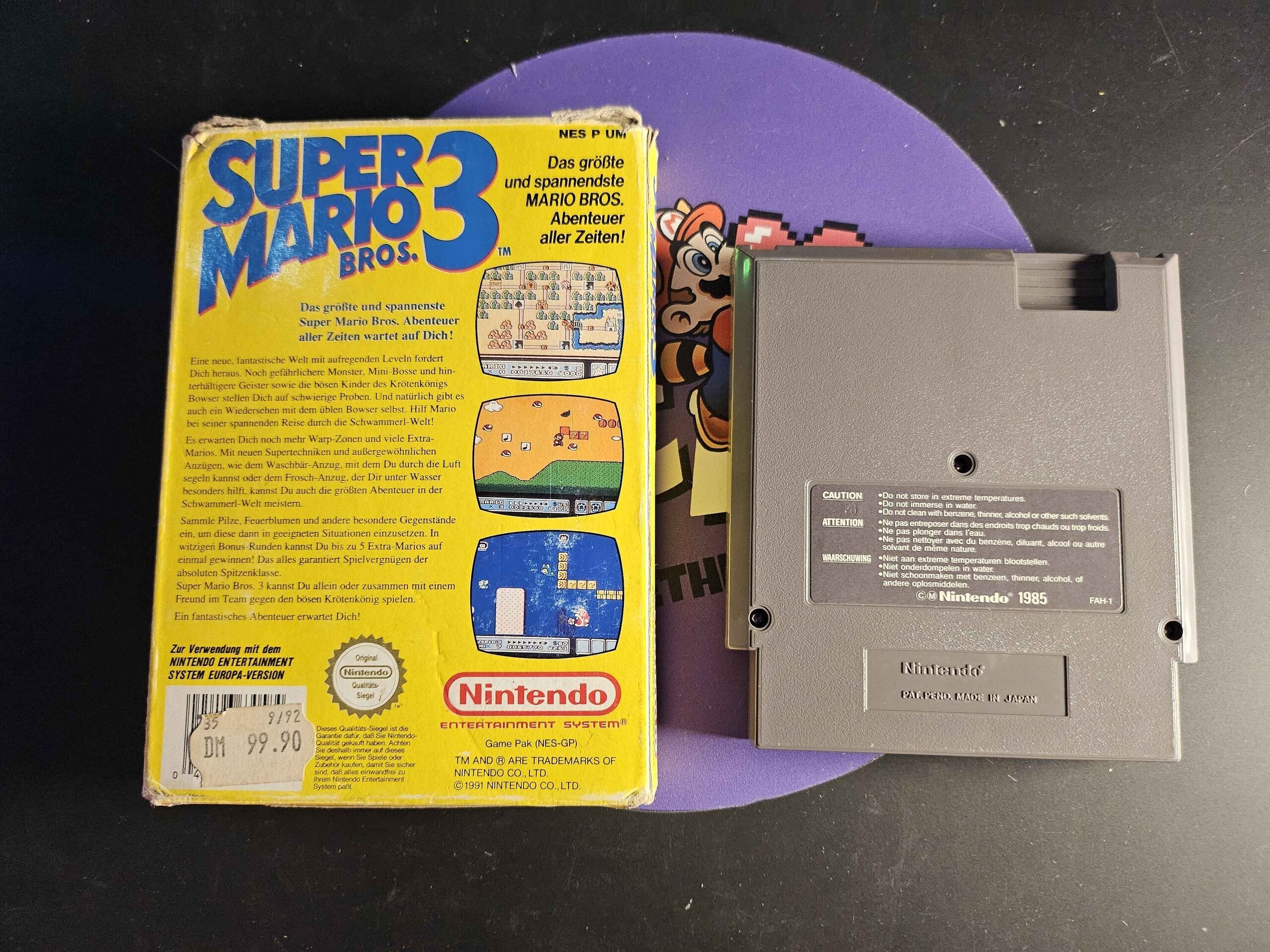 VIDEOJUEGO SUPER MARIO BROS 3 - 2