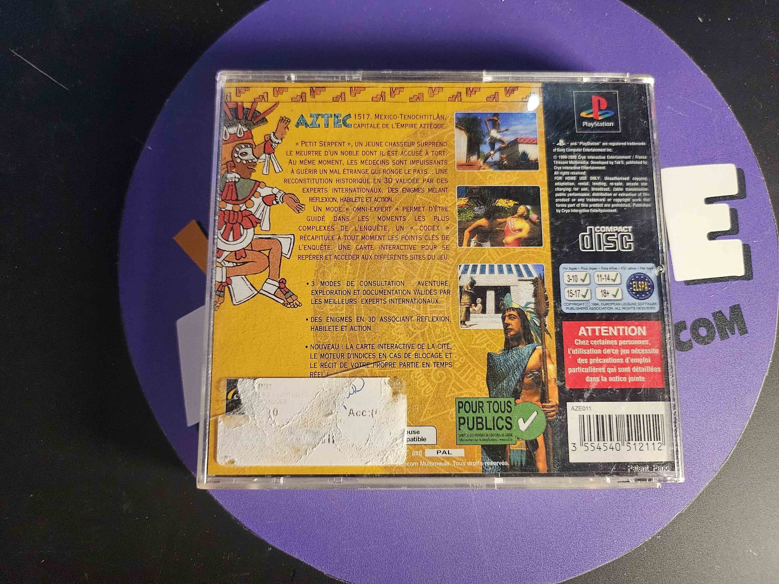 VIDEOJUEGO AZTEC - 3