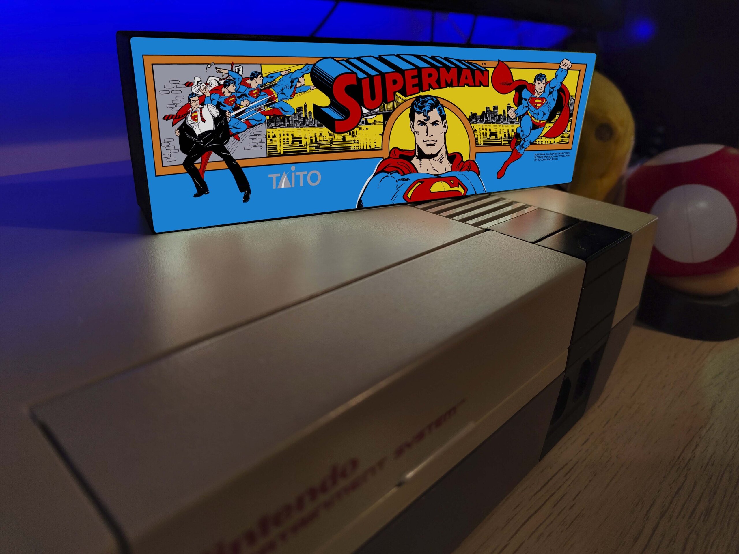 lampara retro marquesina SUPERMAN - 1