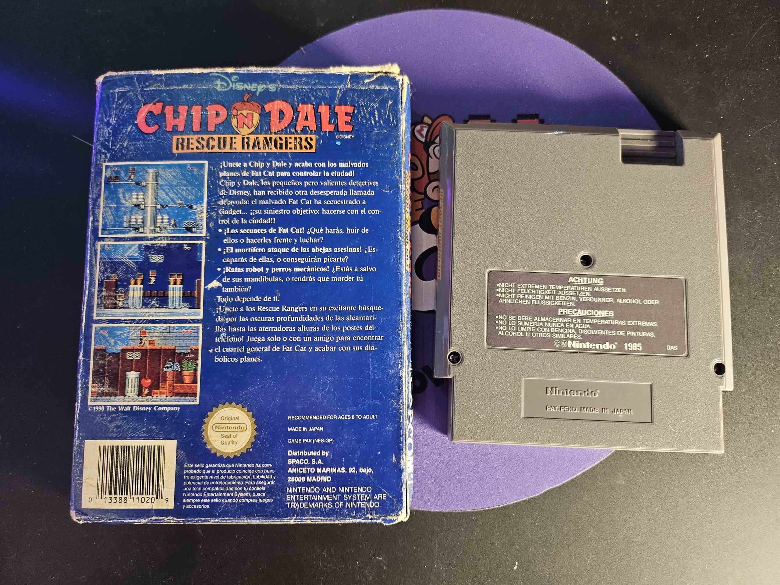 VIDEOJUEGO CHIP N DALE RESCUE RANGERS - 2