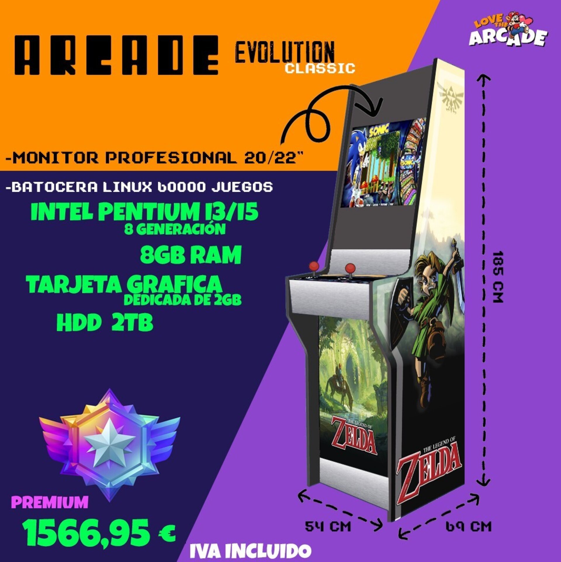 ARCADE EVOLUTION CLASSIC - 4