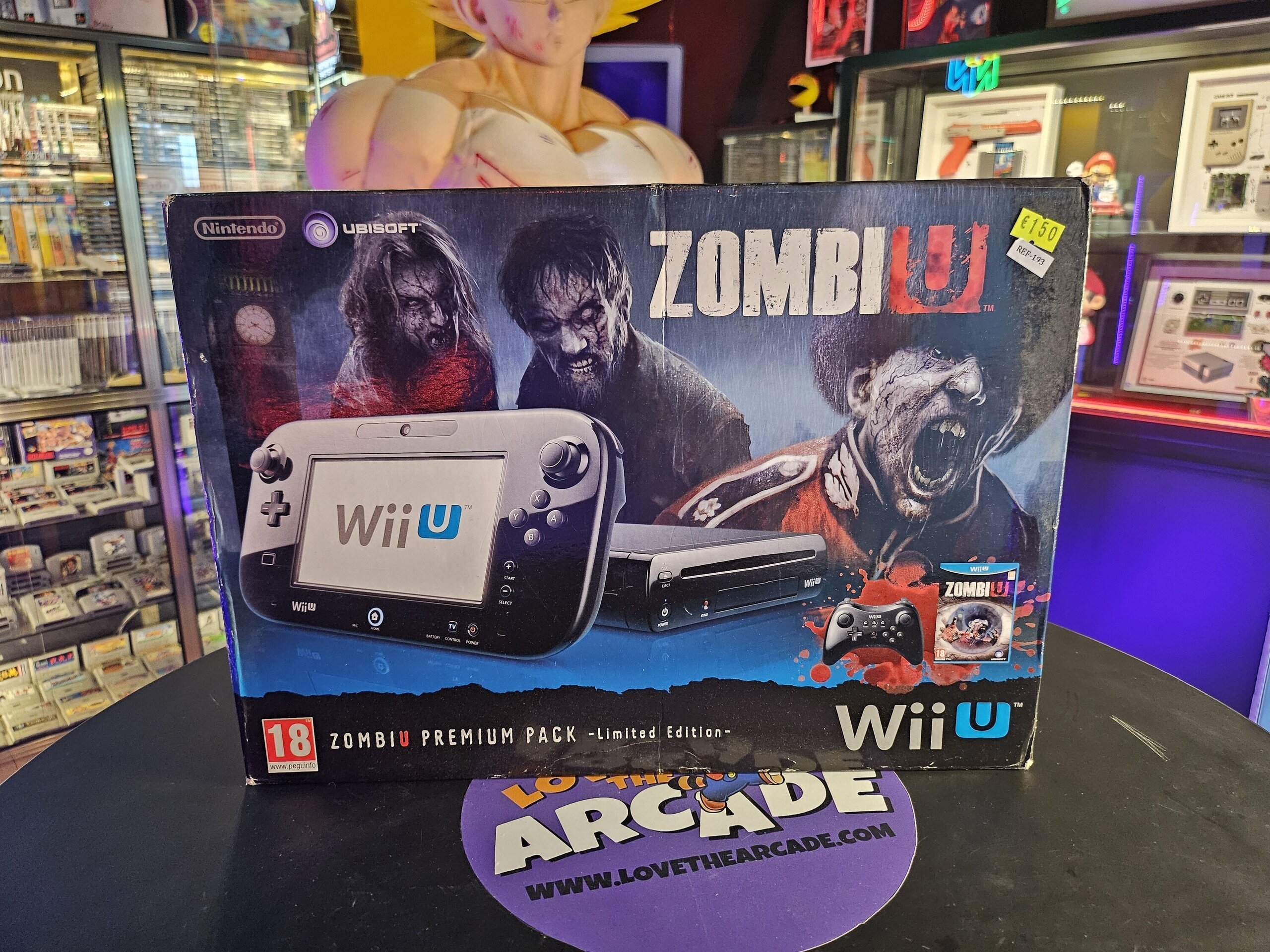 CONSOLA Y CAJA WII U ZOMBI PREMIUM PACK - 1