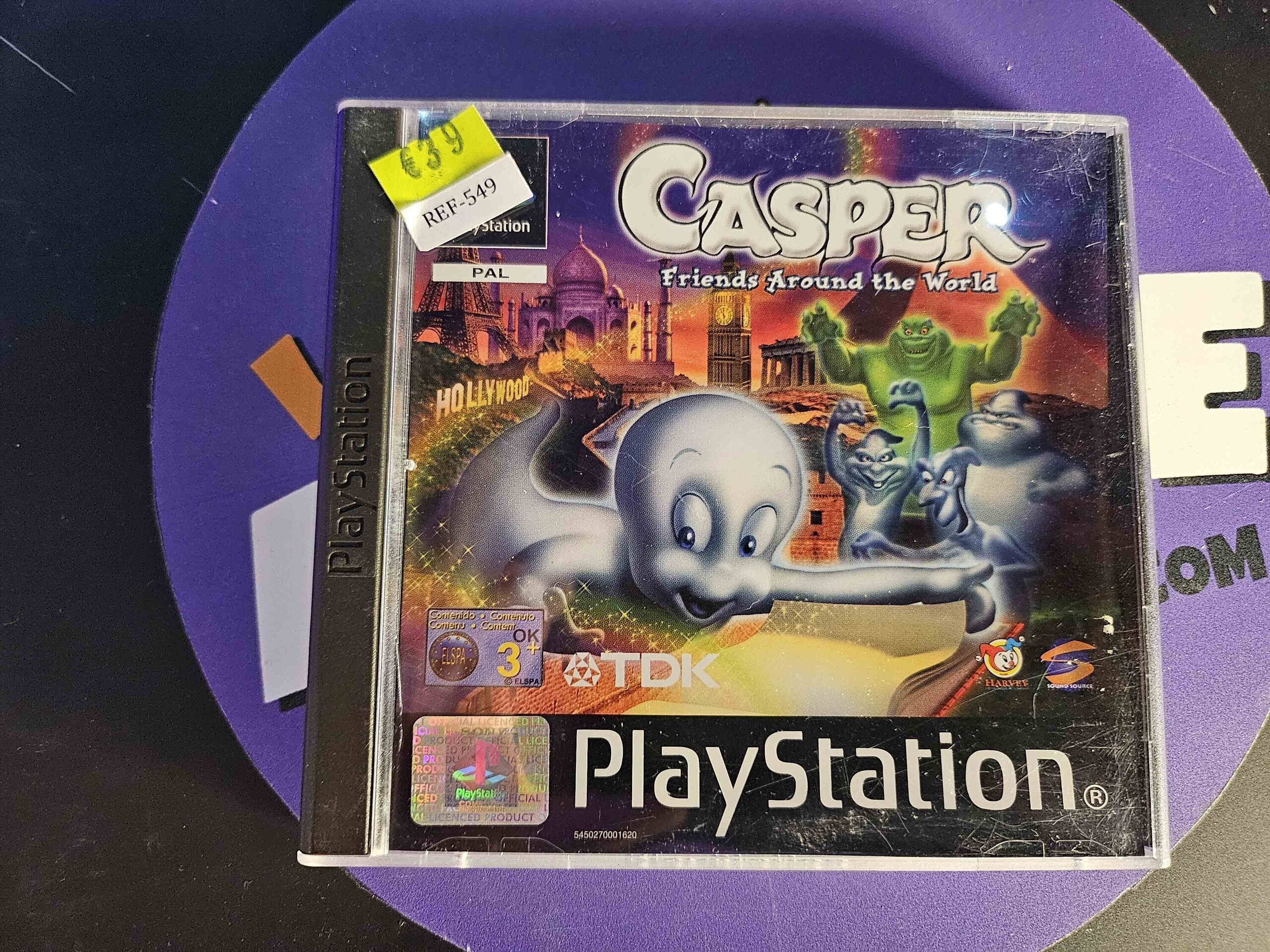 VIDEOJUEGO CASPER FRIENDS AROUND THE WORLD - 1