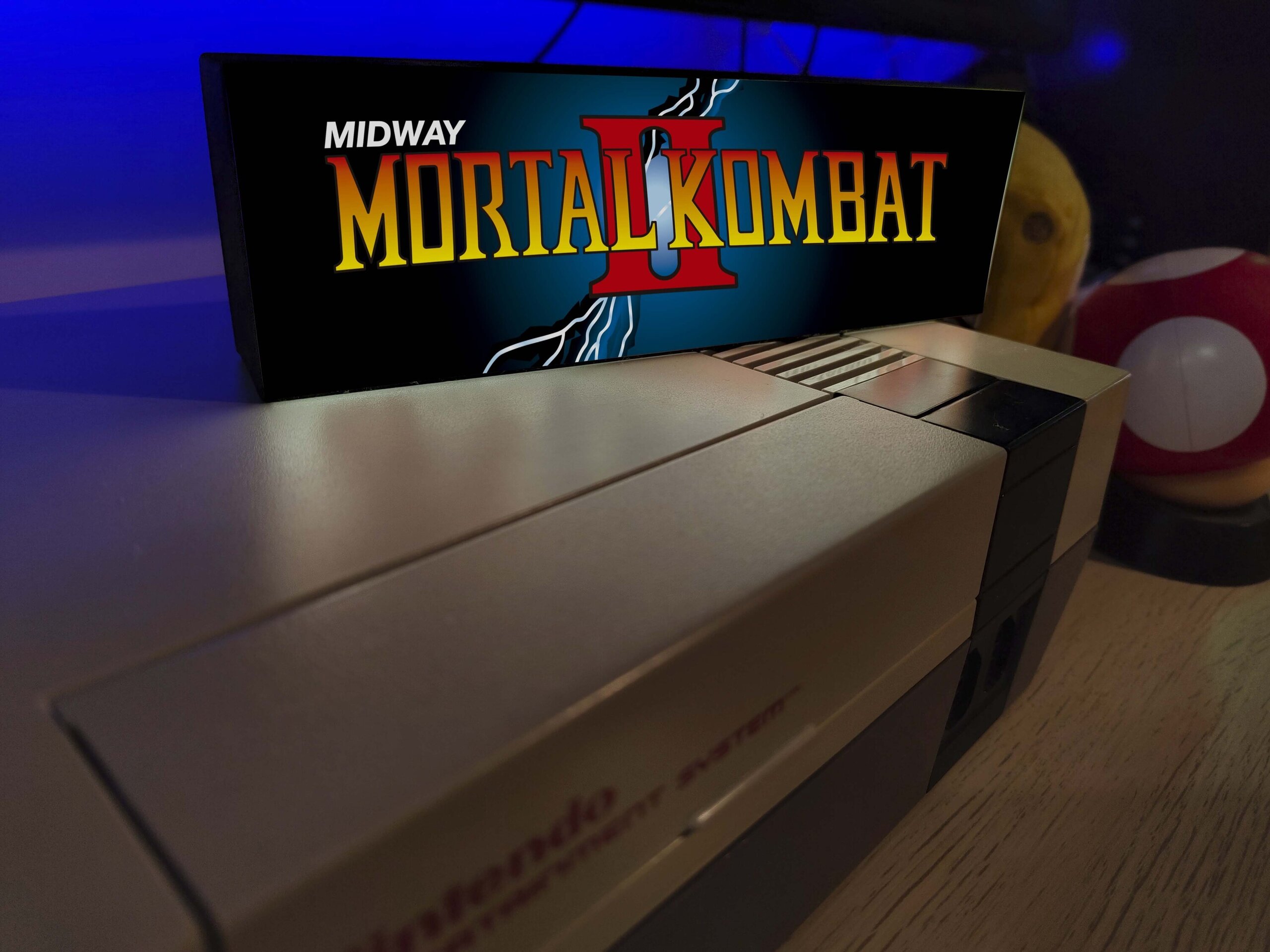 lampara retro marquesina MORTAL KOMBAT 2 - 1